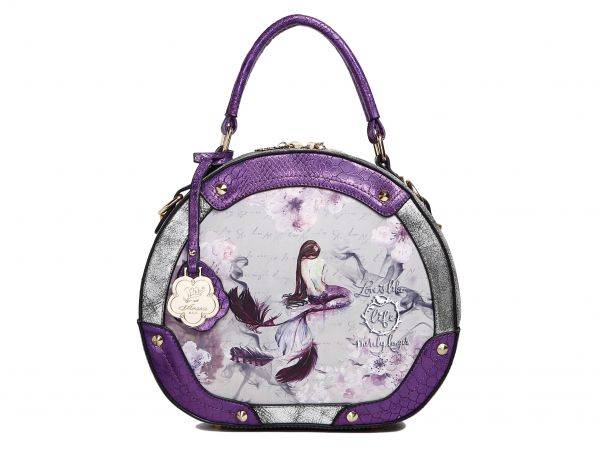 Purple Arosa Princess Mermaid Handbag - BC8102
