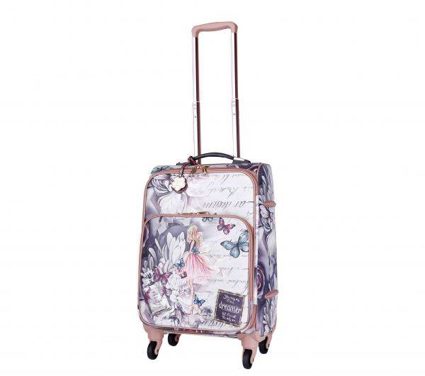Burgundy Arosa Dreamers Carry-On Luggage Roller - BFL6999
