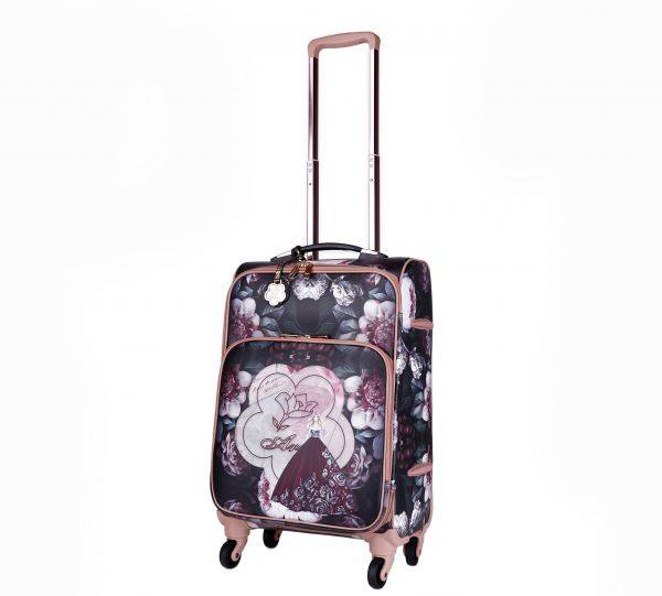 Black Arosa Dreamers Carry-On Luggage Roller - BGL6999