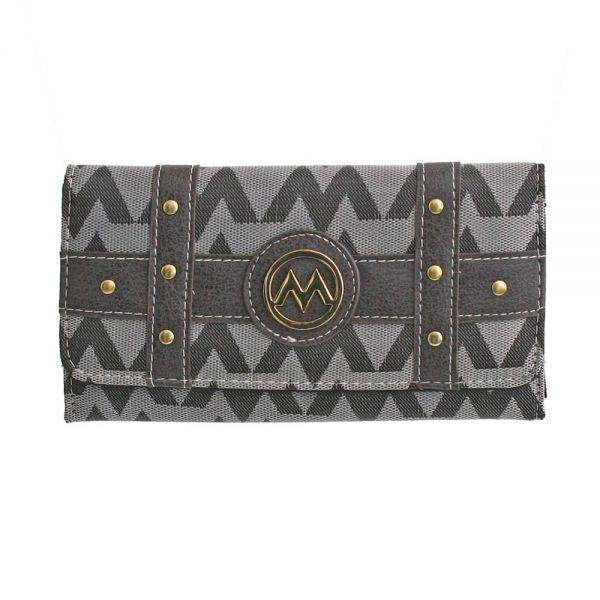 Gray M-Style Wallet - KW331