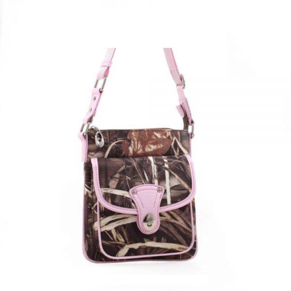 Pink Western Realtree Camouflage Messenger Bag - RT1-1166CP APG