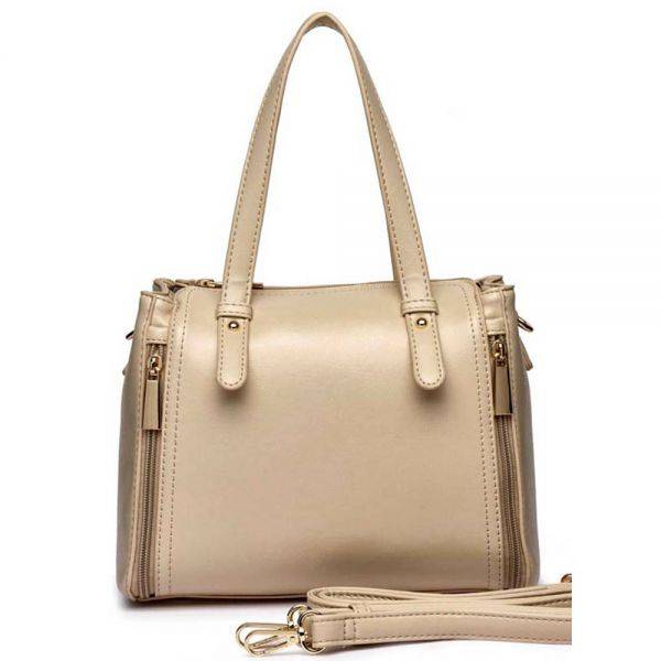 Tan Fashion Boston Satchel Handbag - SAC3 5797